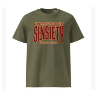 Acknowledge Your Sins – Sinsiety Organic Cotton T-shirt