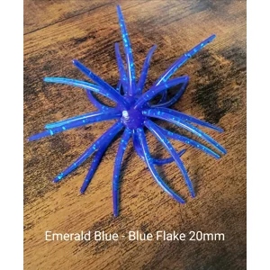 Emerald Blue - Blue Flake 20mm