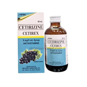 Cetirizine 5mg/5mL Syrup 60mL