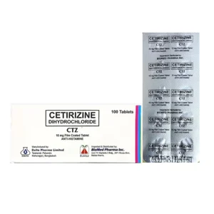 Cetirizine 10mg Tablet 1's₱16.00