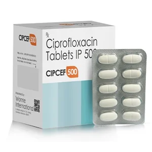 Ciprofloxacin500mg Tablet 1's