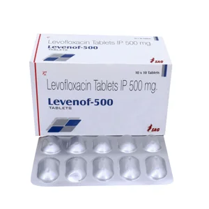Levofloxacin500mg Tablet 1's
