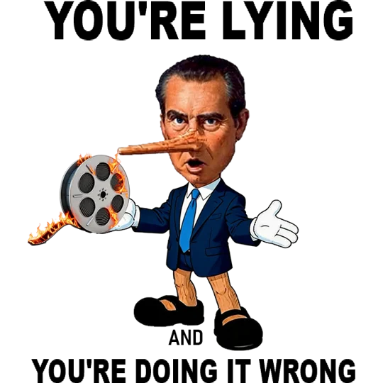 Tricky Dick "Pinocchio Politics"
