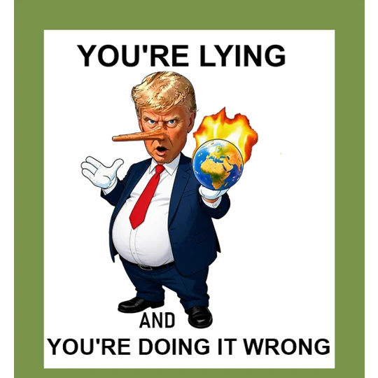 Trumpy "Pinocchio Ploitics"
