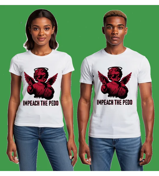 Angel Peace Impeach the Pedo Tee