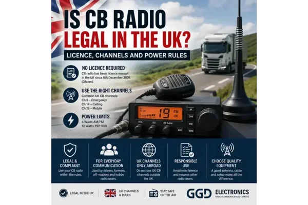 Is CB Radio Legal in the UK? Licence, Channels and Power Rules
