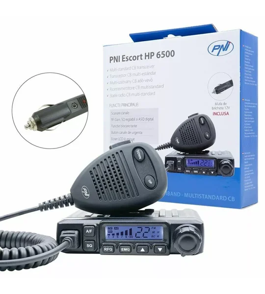 PNI Escort HP6500 V3 Multi-Standard AM/FM CB Radio