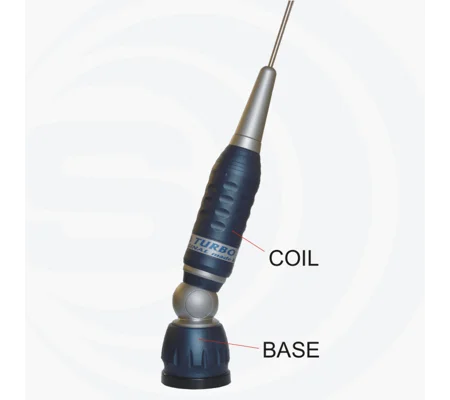 Sirio 2000 Blue Line Mobile CB & 10m Antenna with Cable