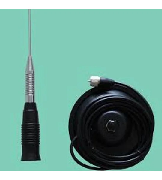 TTI M145 Mobile CB Antenna with Magnetic Mount, Cable and Plug