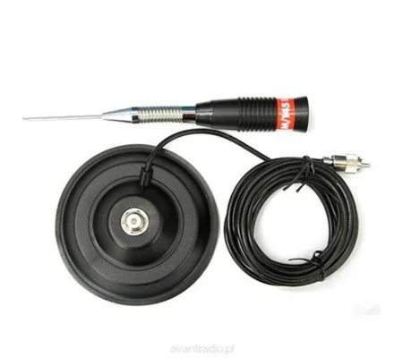 TTI M145 Mobile CB Antenna with Magnetic Mount, Cable and Plug