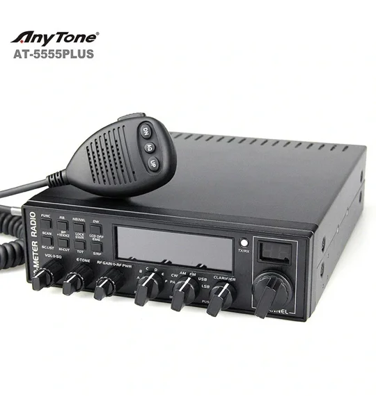 Anytone AT-5555 Plus N 10M HF Mobile Transceiver (New Version)