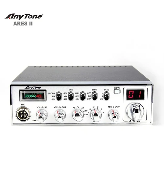 AnyTone ARES II AM/FM/SSB 10M Mobile Transceiver