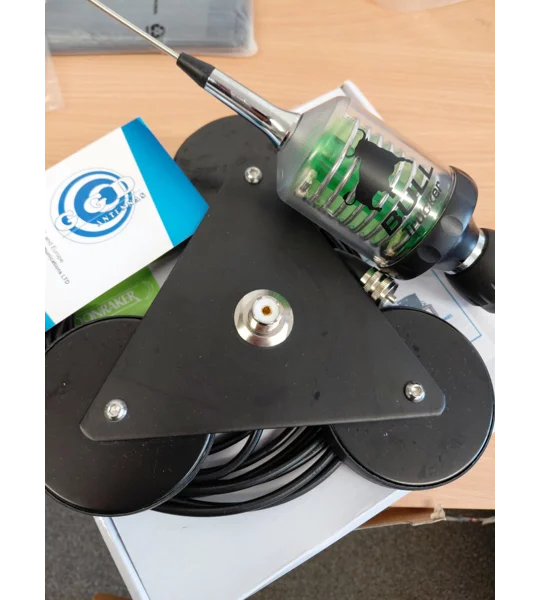 Sirio Bull Trucker 5000 PL LED CB Antenna with Triple Magnetic Mount
