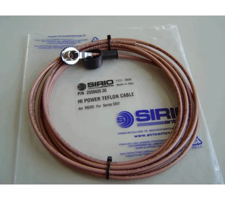 Sirio Teflon RG303 Coax Cable 4m for CB Antennas (GGD & Sirio)