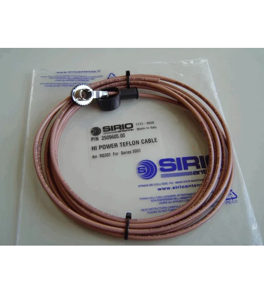 Sirio Teflon RG303 Coax Cable 4m for CB Antennas (GGD & Sirio)