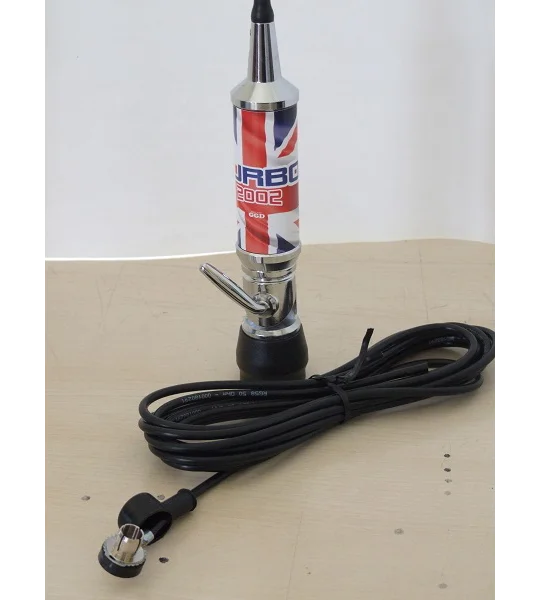 GGD Turbo 2002 CB Mobile Antenna with Cable