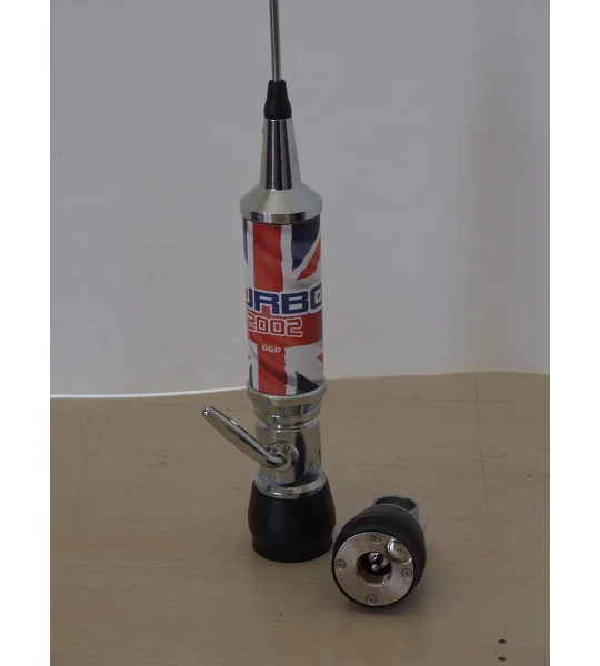 GGD Turbo 2002 Mobile CB Antenna, PL Mount (2 m)