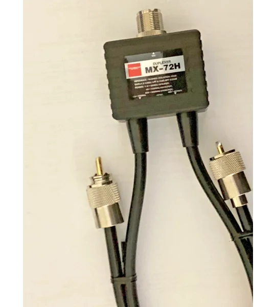 Diamond MX-72H-N Duplexer (1.6-150MHz / 400-460MHz)