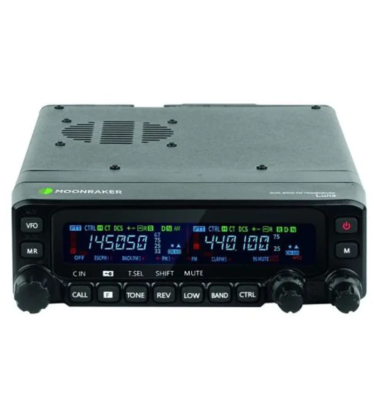 Moonraker Luna VHF/UHF Mobile Transceiver