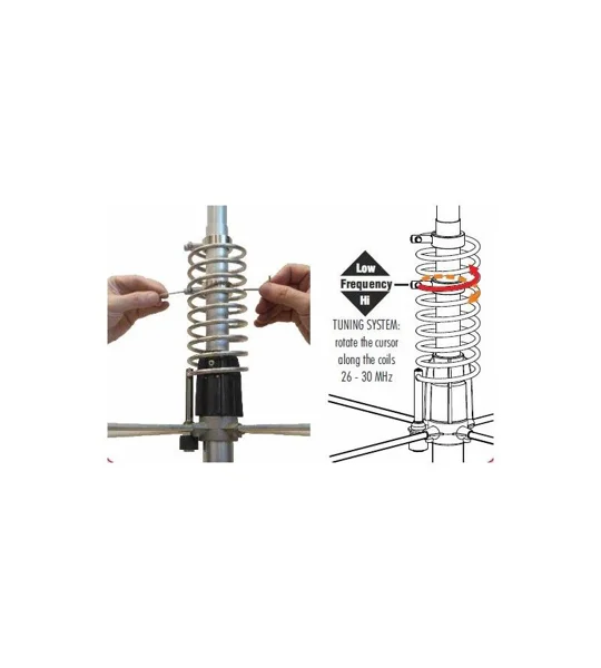 Sirio Monsoon 10-11m Tunable Base Antenna (26-30MHz)