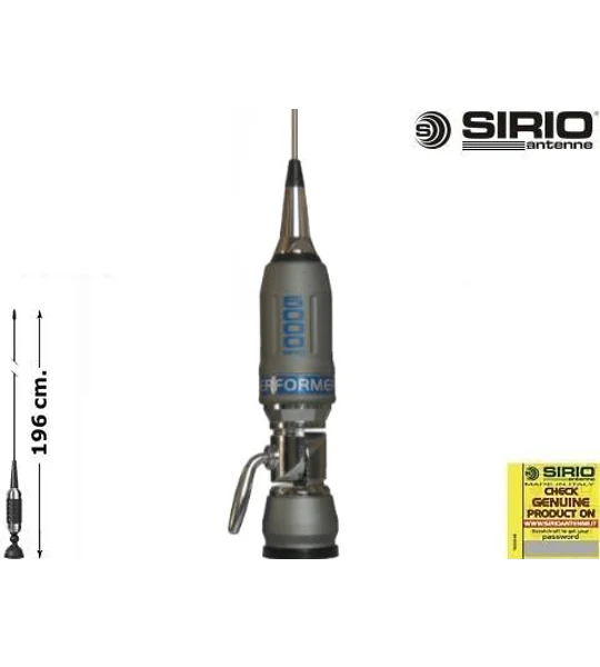 Sirio Performer 5000 PL Mobile CB & 10m Antenna