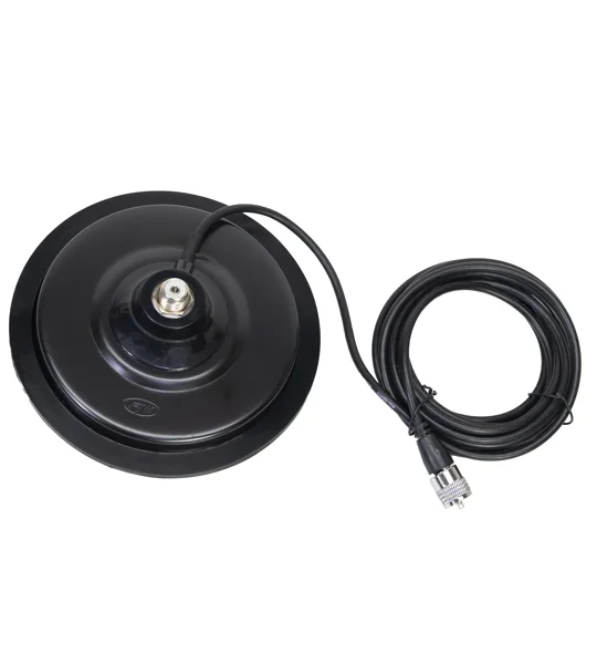 PNI 170/PL Slim Magnetic Base 170mm with 4m Cable and PL259 Plug
