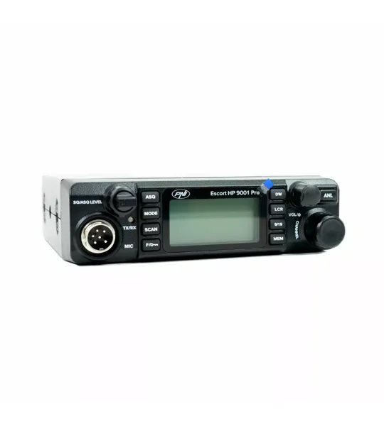 PNI Escort HP 9001 PRO CB Radio, AM/FM, 4W, 12V/24V, Adjustable ASQ