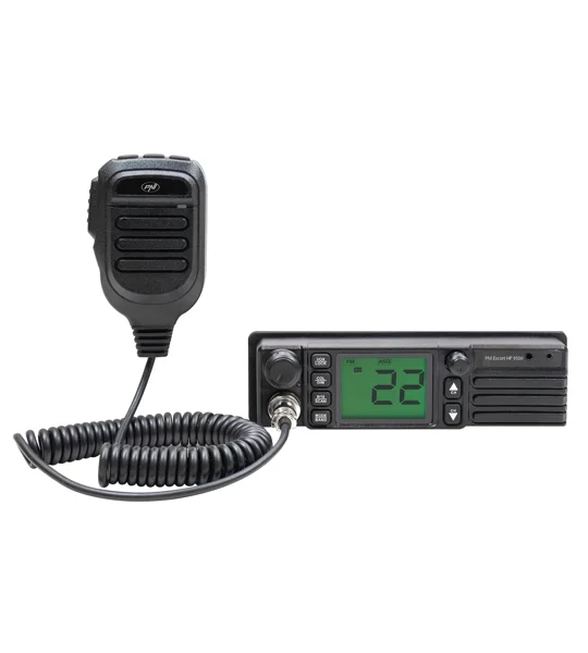 PNI Escort HP 9500 CB Radio, Multi-standard, AM/FM, 4W, 12V/24V, ASQ, VOX, Scan