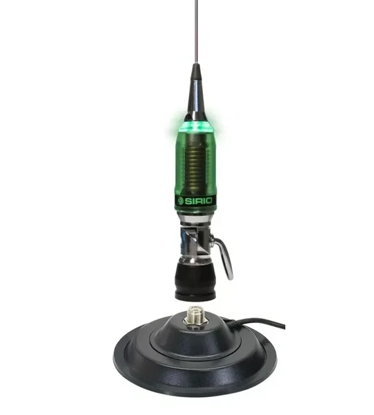 Sirio Performer 5000 PL CB & 10m LED Mobile Antenna with 145mm Magnetic Mount