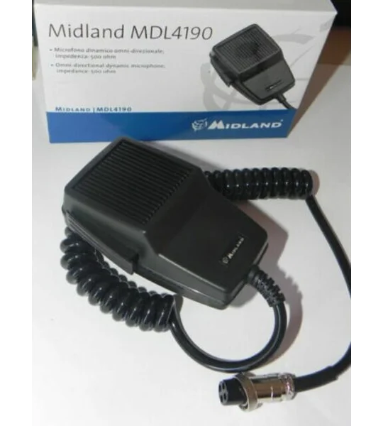 Midland MDL 4190 4-Pin CB Microphone