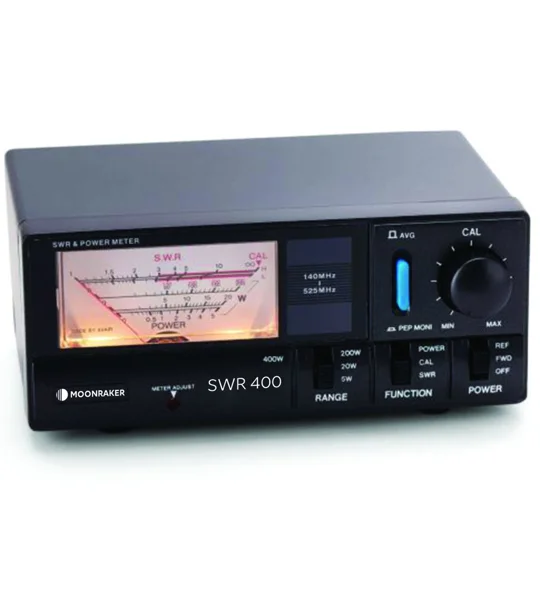 Moonraker SWR-400 VHF/UHF VSWR & Power Meter (140-525MHz, 400W)