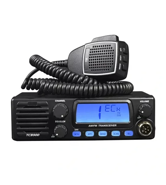TTI TCB-900 Mobile CB Radio with Front Speaker (AM/FM, 12/24V)