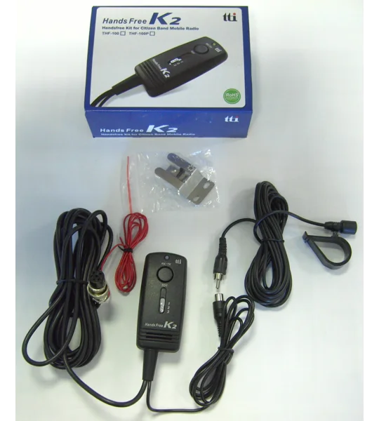 TTI K2 Handsfree Microphone System for 6 Pin TTI, Midland & President CB Radios