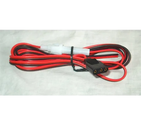 Hi Way 3 Pin Fused CB Power Lead, 20 Gauge DC Cable