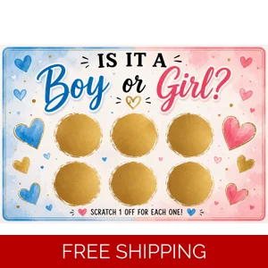 Is it a boy or girl scratchcard?