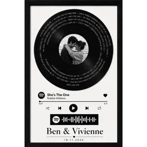 Spotify Song Custom Print