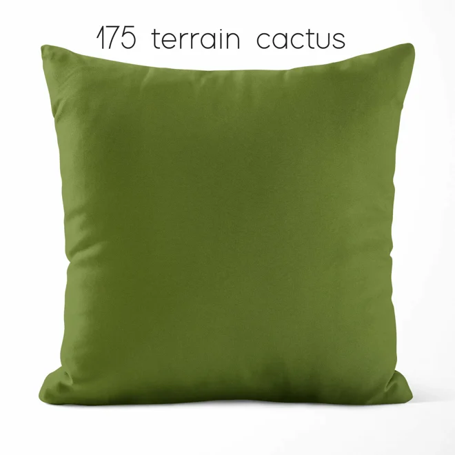 Additional Image for Green Cotton Pillow Covers | Euro Shams & Custom Sizes
