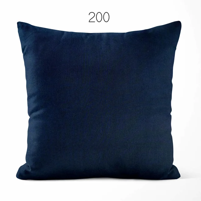 Additional Image for Navy Blue and Tan Plaid Pillow Covers | Euro Shams & Custom Sizes