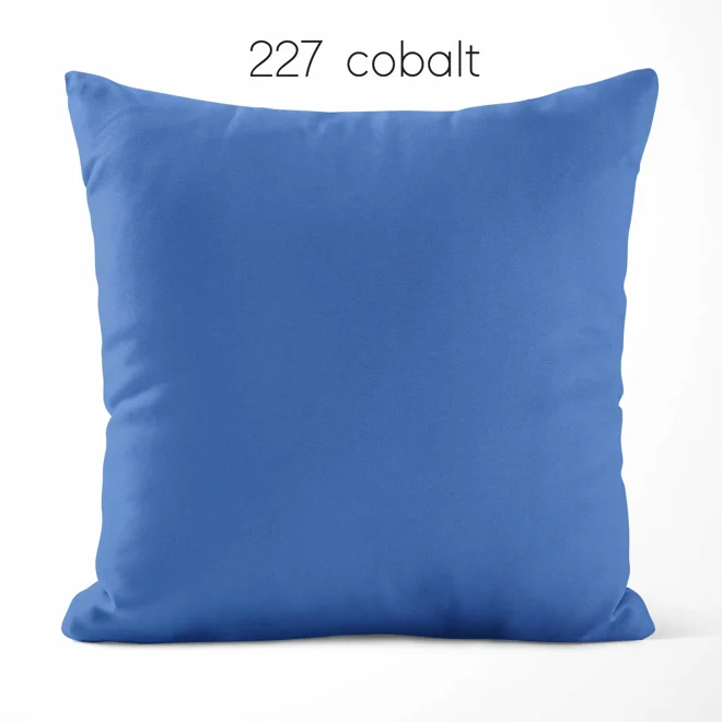 Additional Image for Dark Blue Cotton Pillow Covers | Euro Shams & Custom Sizes