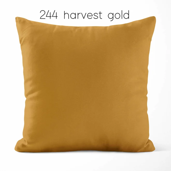 Additional Image for Yellow and Gold Cotton Pillow Covers | Euro Shams & Custom Sizes