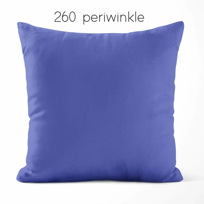 Additional Image for Periwinkle Blue Cotton Pillow Covers | Euro Shams & Custom Sizes