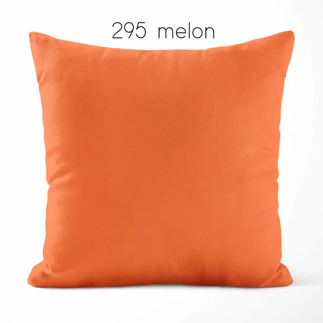 Additional Image for Orange Cotton Pillow Covers | Euro Shams & Custom Sizes