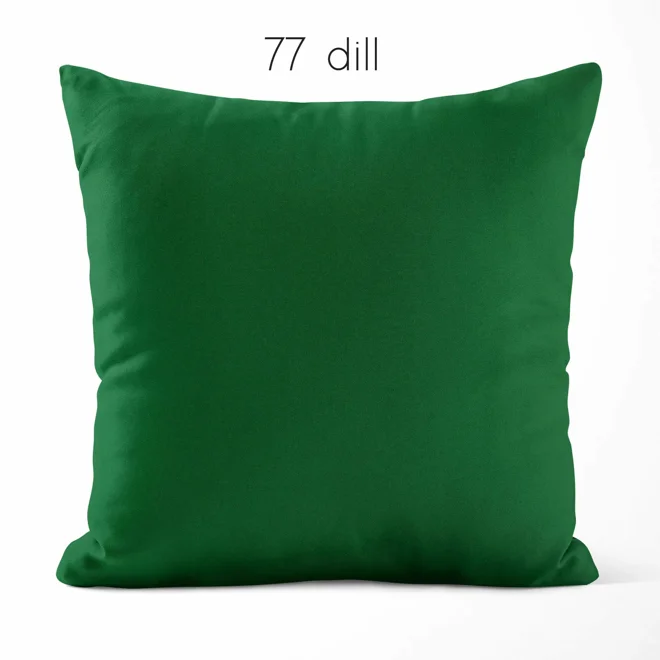 Additional Image for Dark Green Cotton Pillow Covers | Euro Shams & Custom Sizes