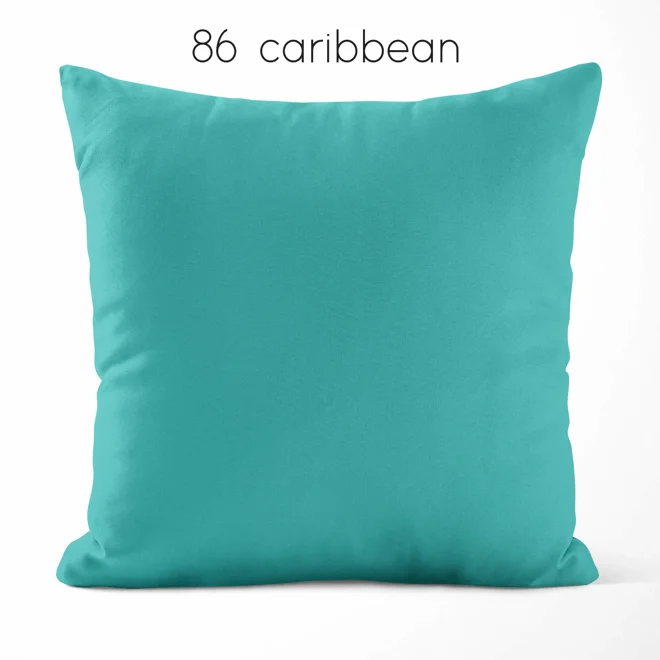 Additional Image for Aqua Teal Cotton Pillow Covers | Euro Shams & Custom Sizes