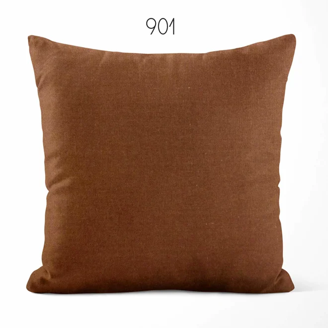 Additional Image for Brown and Tan Plaid Pillow Covers | Euro Shams & Custom Sizes