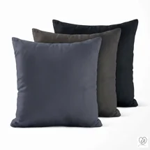 Dark Gray and Black Cotton P..