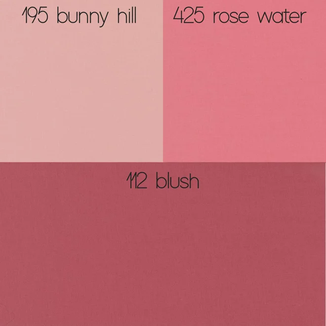 Additional Image for Blush Pink Cotton Pillow Covers | Euro Shams & Custom Sizes