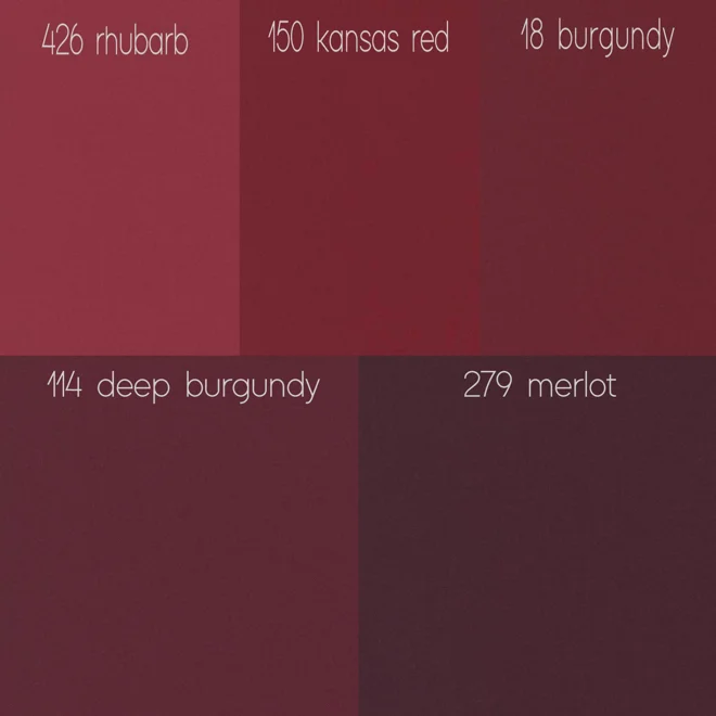 Additional Image for Burgundy Red Cotton Pillow Covers | Euro Shams & Custom Sizes
