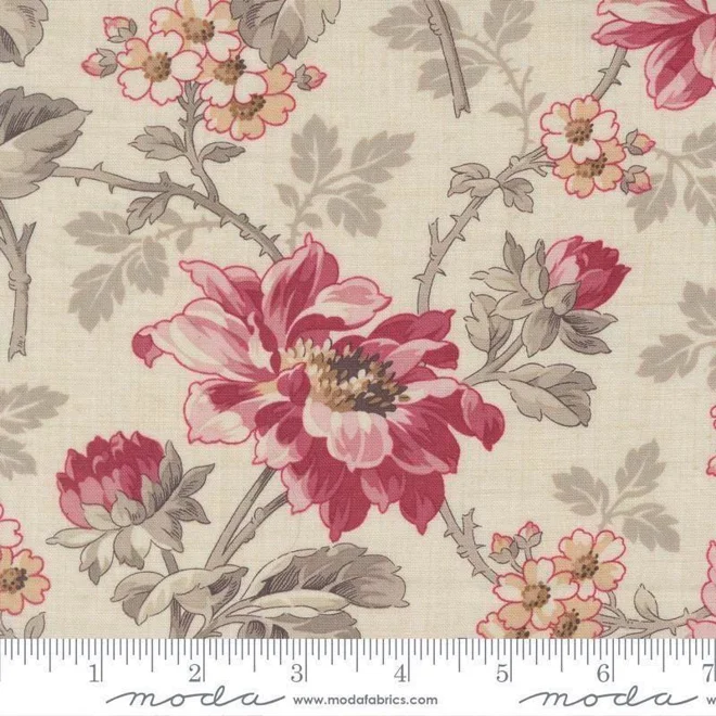 Additional Image for Red Roses French Country Floral Valances