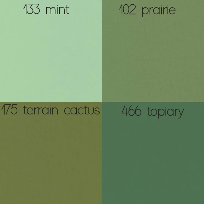 Additional Image for Solid Green Cotton Table Runner, Placemats, & Napkins